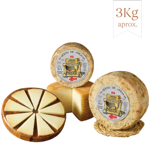 Queso Cueva/Manteca Pastor Viejo 3kg – Intensidad y cremosidad de La Mancha profunda