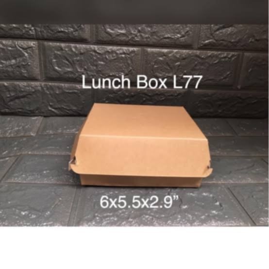 Burger Box with Side Dish 25pc