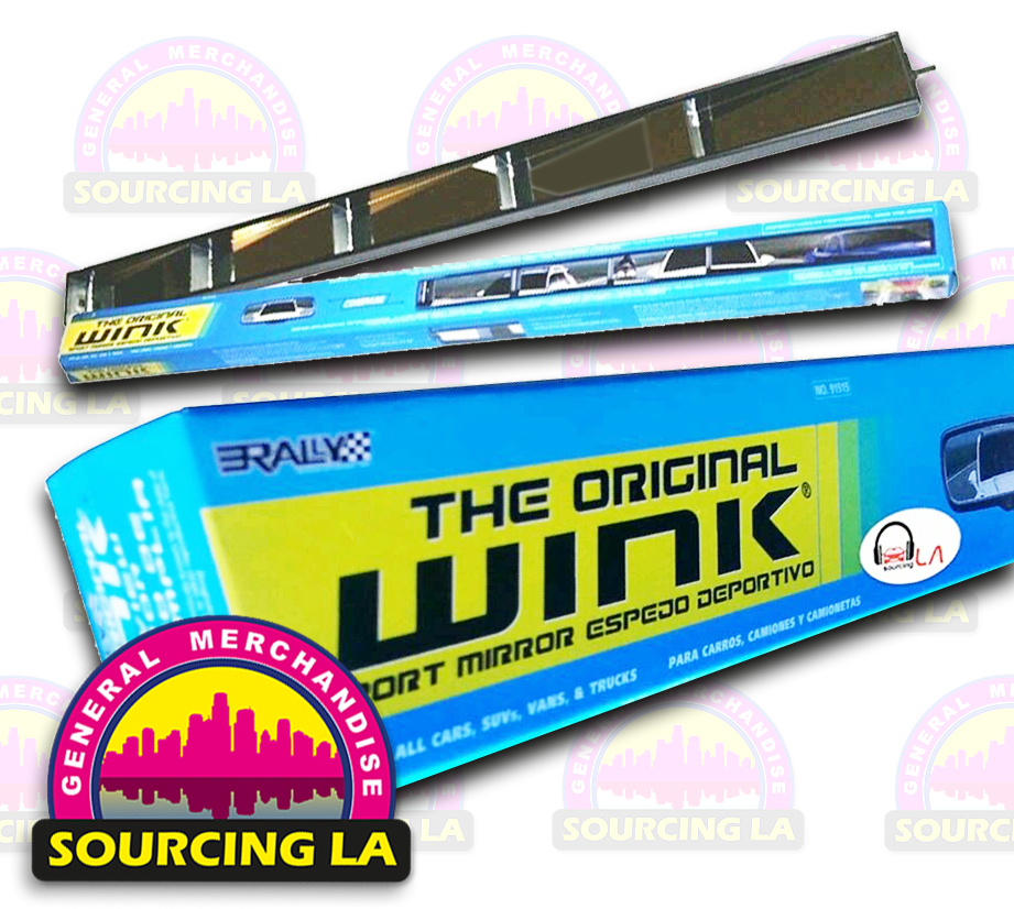 RALLY ORIGINAL WINK 5 PANEL REAR VIEW MIRROR 34.44 x 2.75