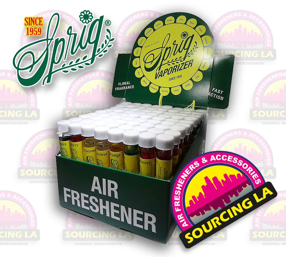  Sprig Vaporizer Air Freshener 72pc Tube