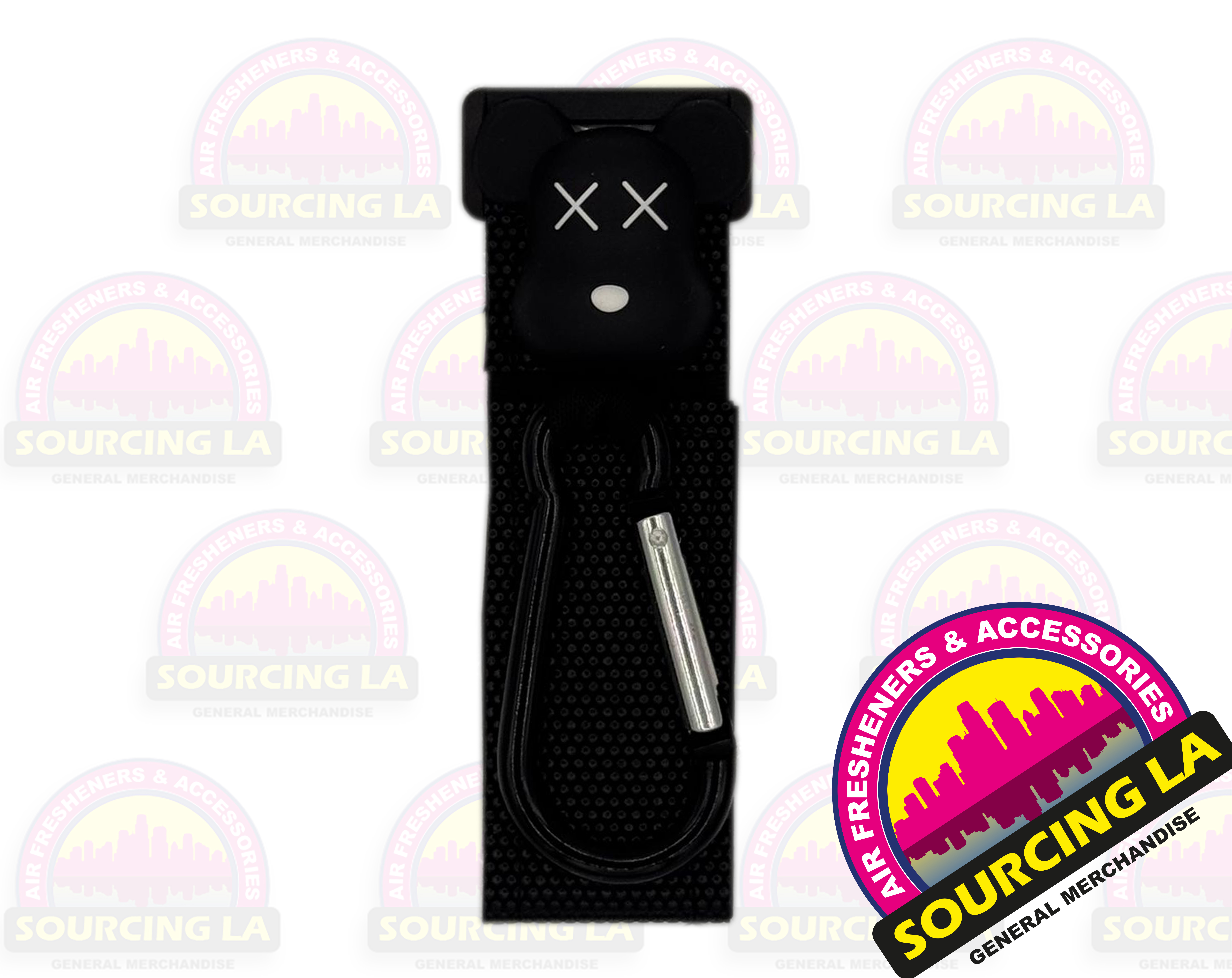 Keychain with Teddy Design and Hook