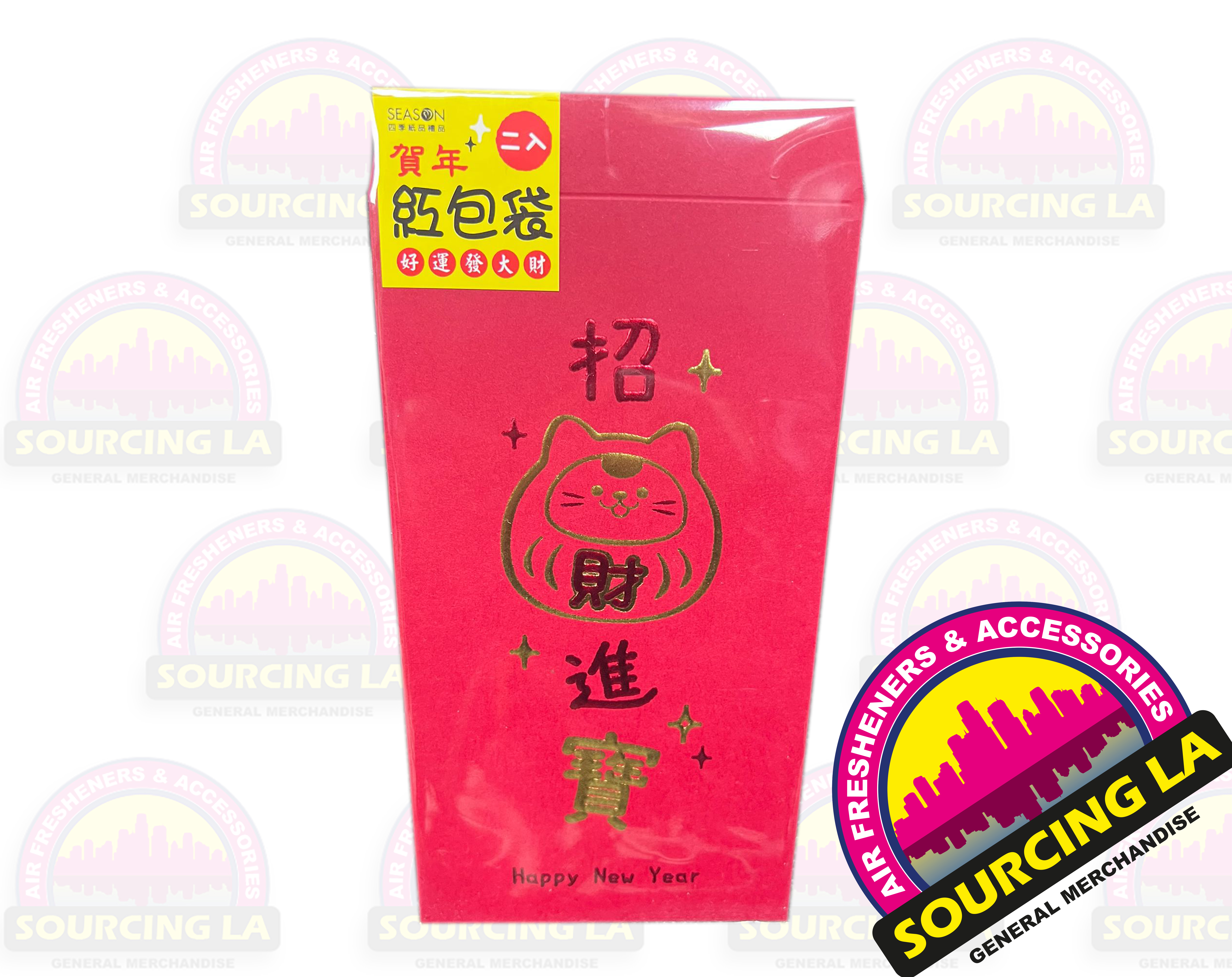 Premium Red Envelopes - Lucky Money Envelopes for Chinese New Year, Weddings, and Special Occasions - Pack of 2