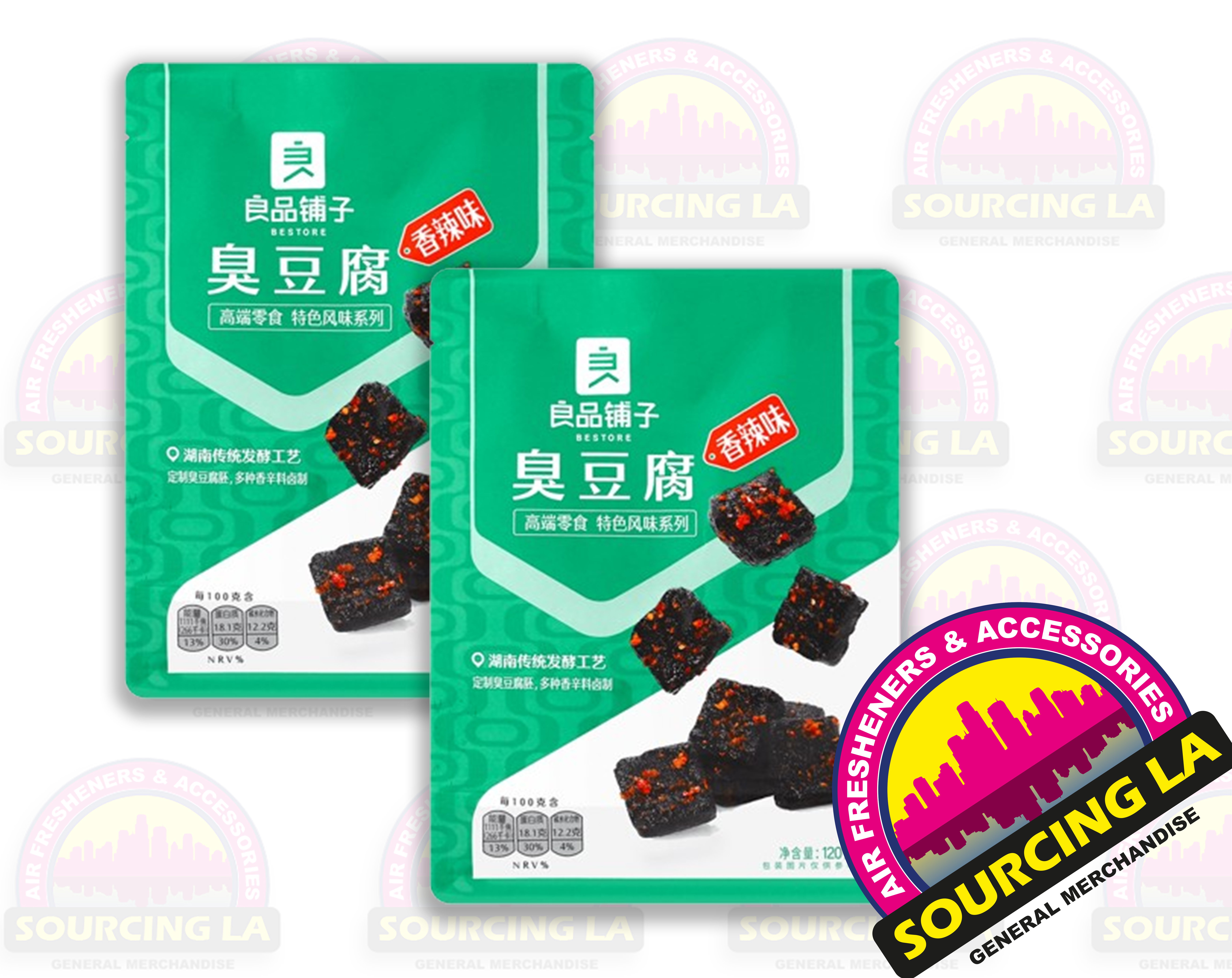 Bestore Fried Fermented Tofu Spicy Flavor 120g - Set of 2