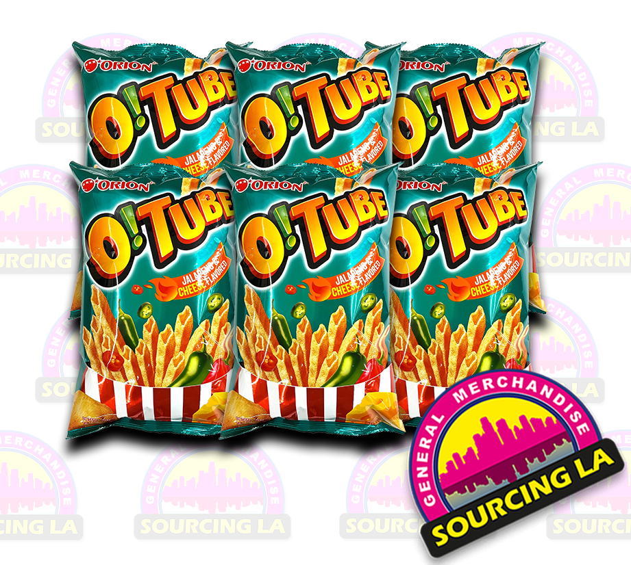 Orion O! Tube Jalapeno & Cheese Flavor SET of 6