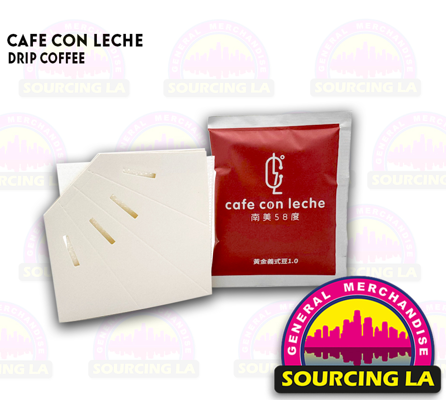Café Con Leche Drip Coffee – Medium Roast Latin | Creamy | Set of 20