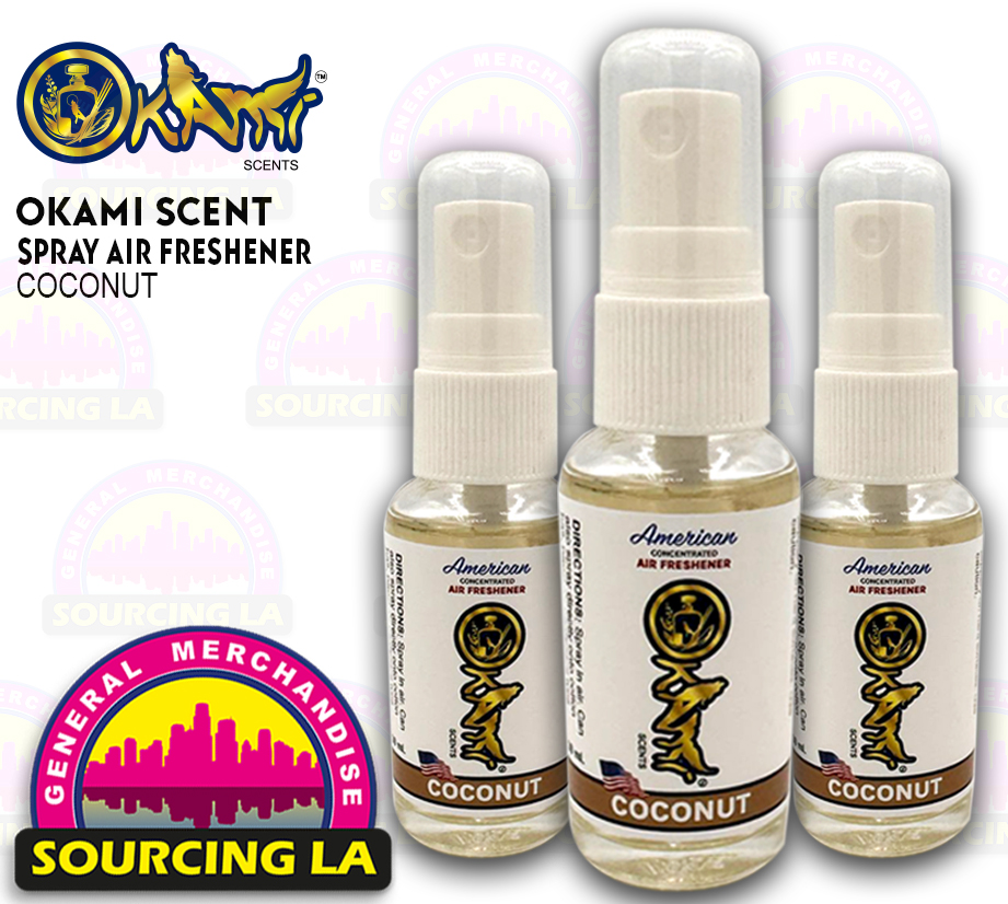 Okami Scent Spray Air Freshener – Premium Long-Lasting | Set of 3