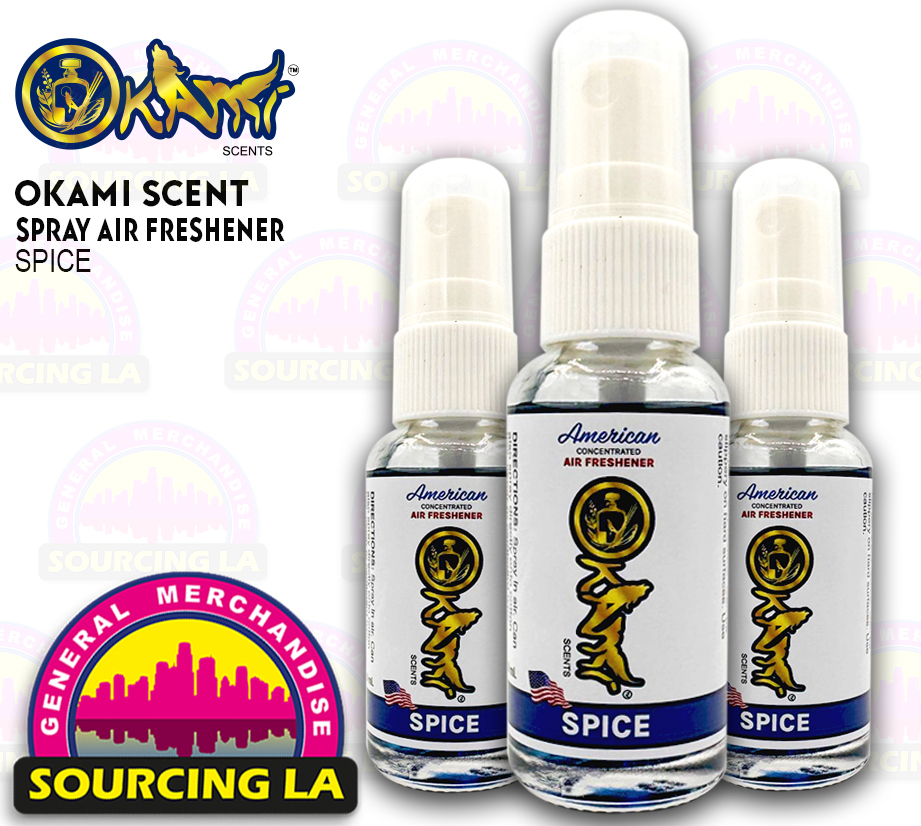 Okami Scent Spray Air Freshener – Premium Long-Lasting | Set of 3