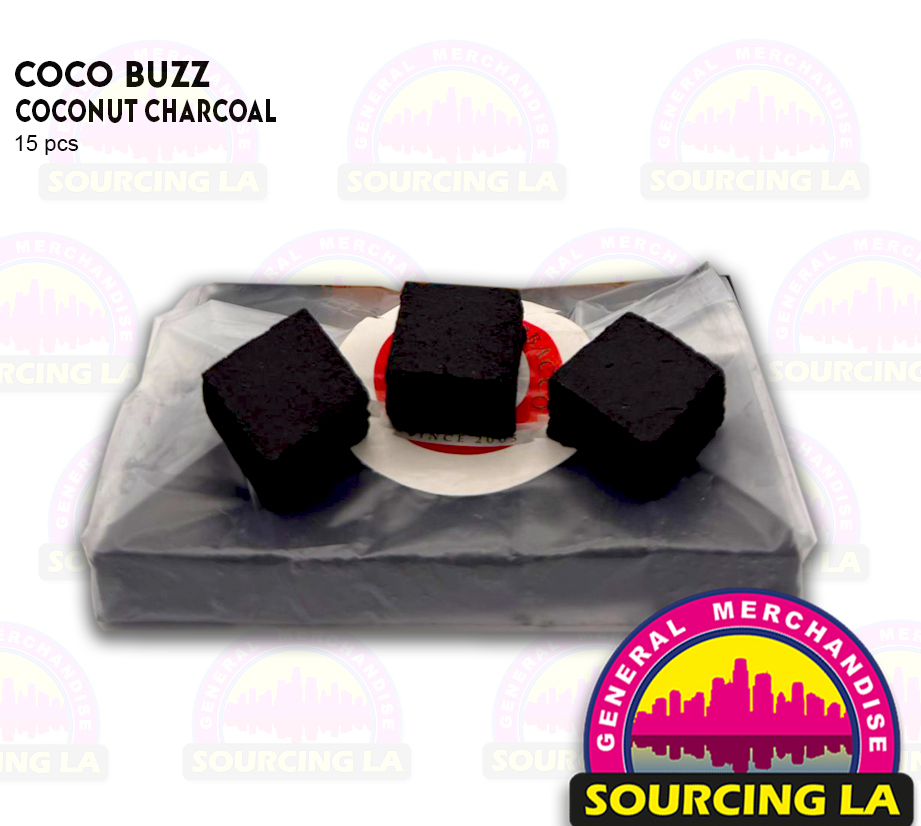 CocoBuzz Coconut Charcoal 15pcs