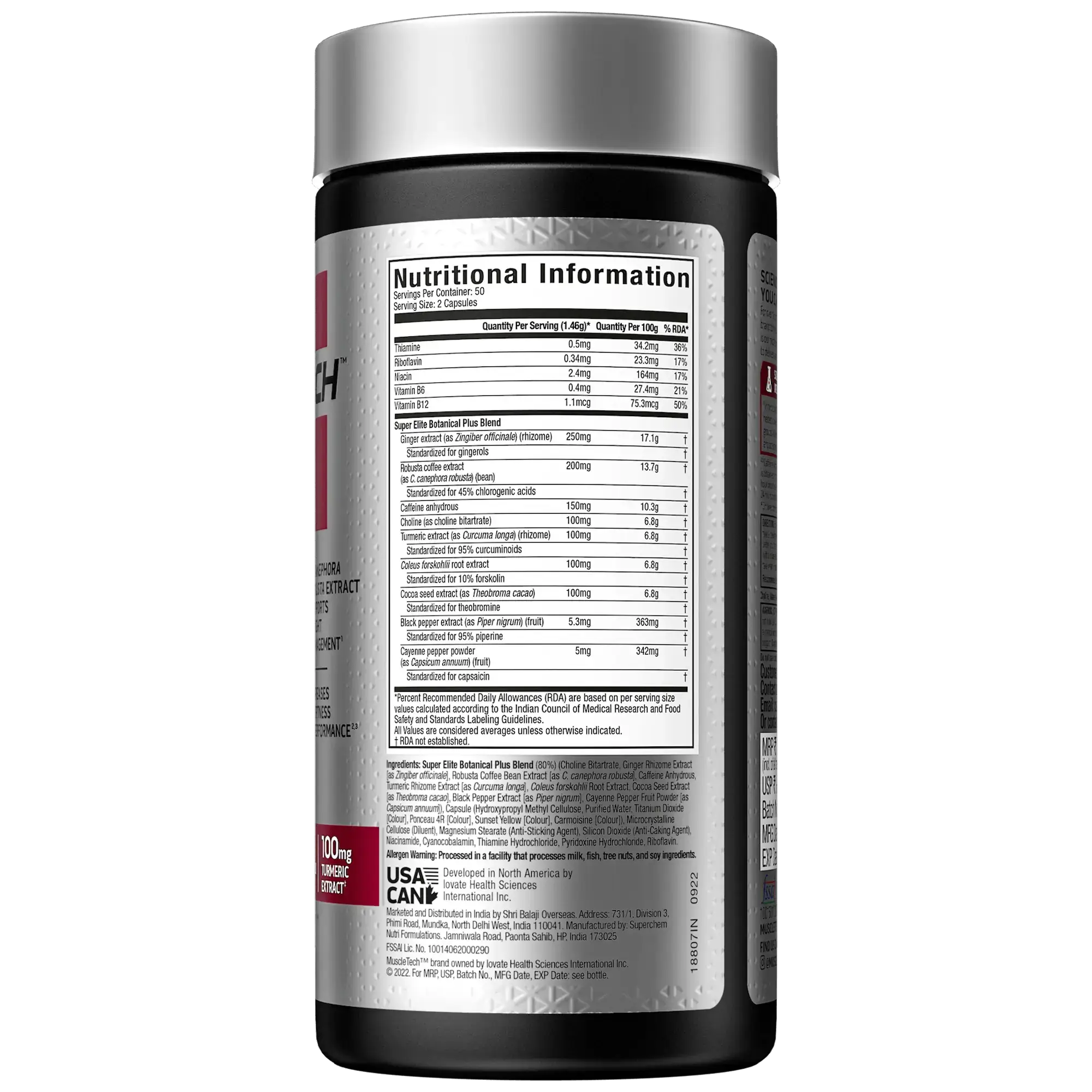 Muscletech Hydroxycut Hardcore Super Elite