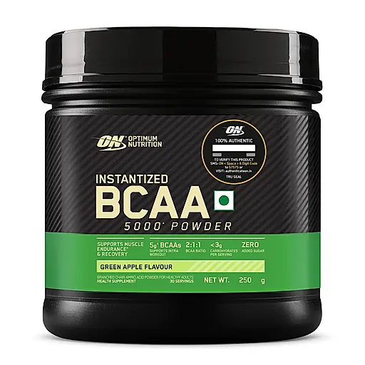 Optimum Nutrition BCAA 5000 Powder - 250 Gm
