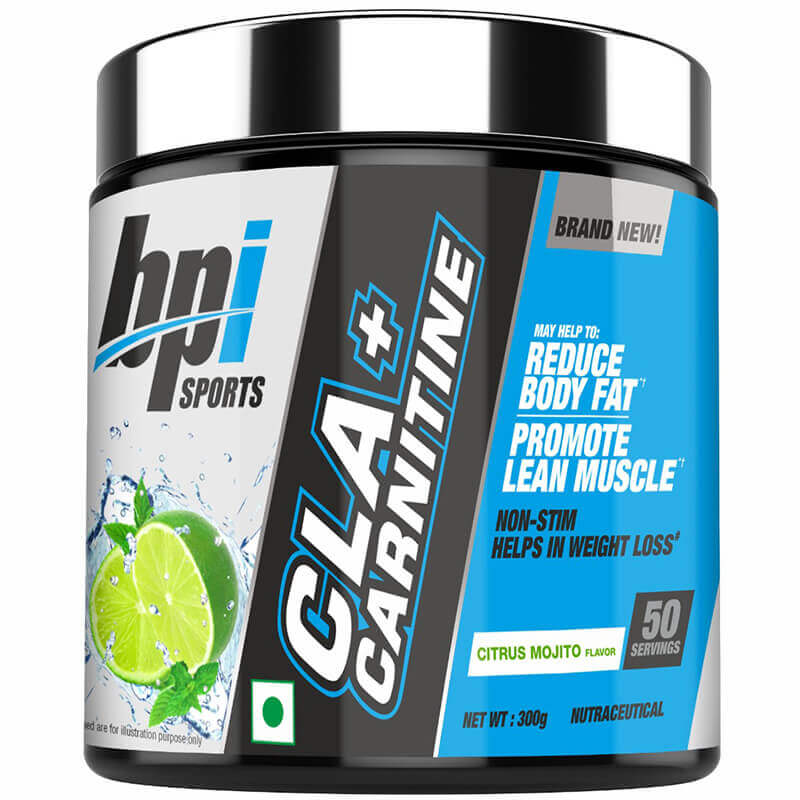 BPI Sports CLA + Carnitine | Conjugated Linoleic Acid | Weight Loss Formula | Metabolism, Performance, Lean Muscle | Caffeine Free | For Men & Women |Orange| 50 servings|300