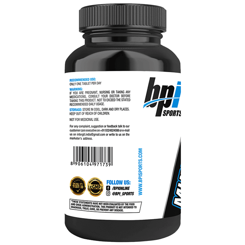 BPI Sports Multivitamin - 60 tablets - Unflavoured