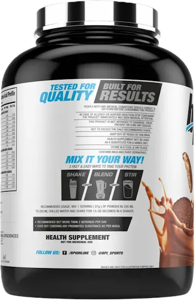 BPI Sports Whey HD - 2 Kg (4.4 Lb)
