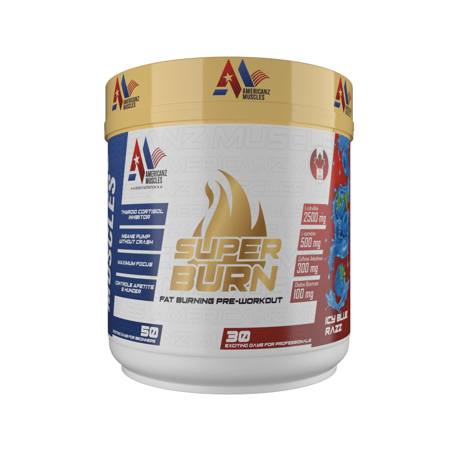 Super Burn Fat Burning Pre Workout
