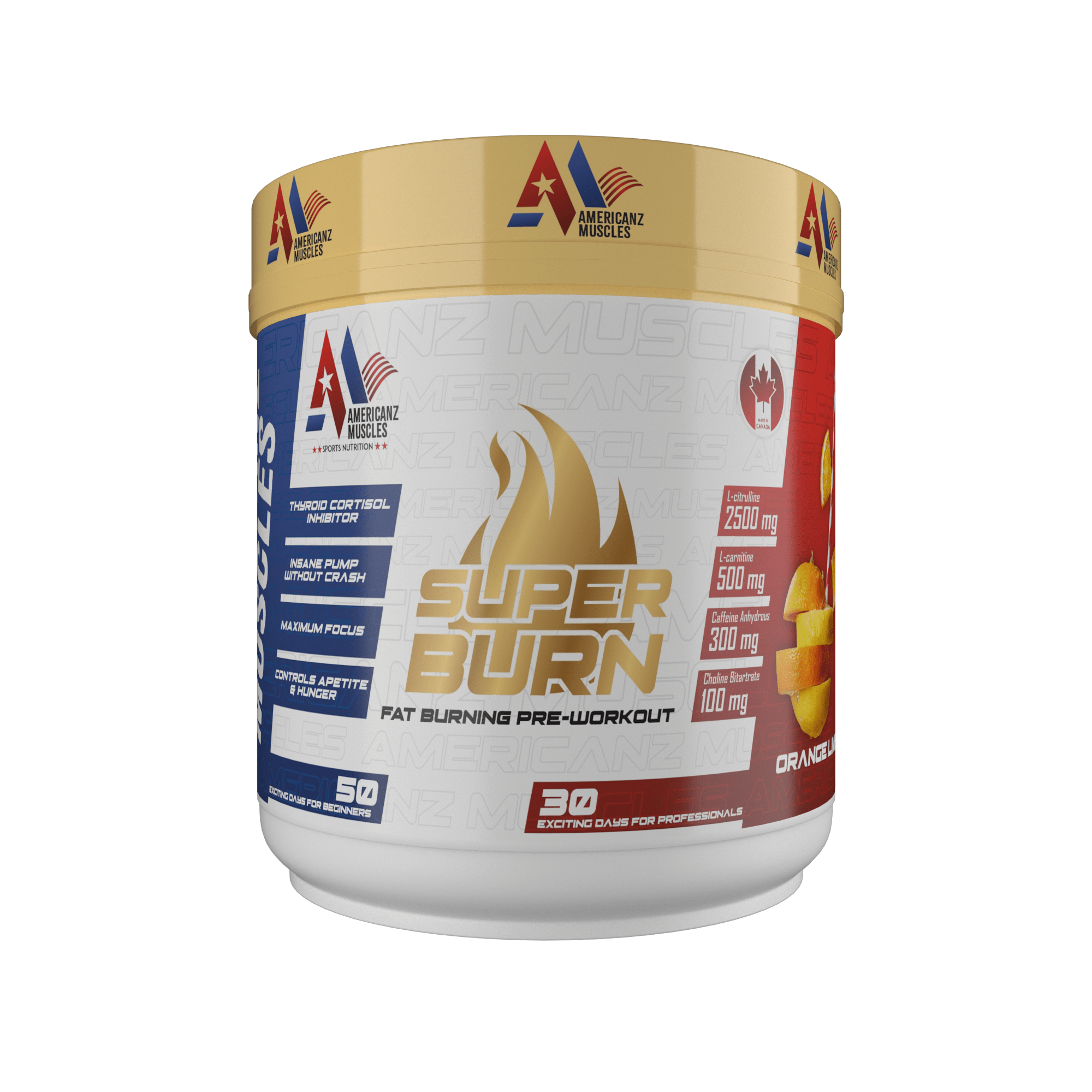 Super Burn Fat Burning Pre Workout
