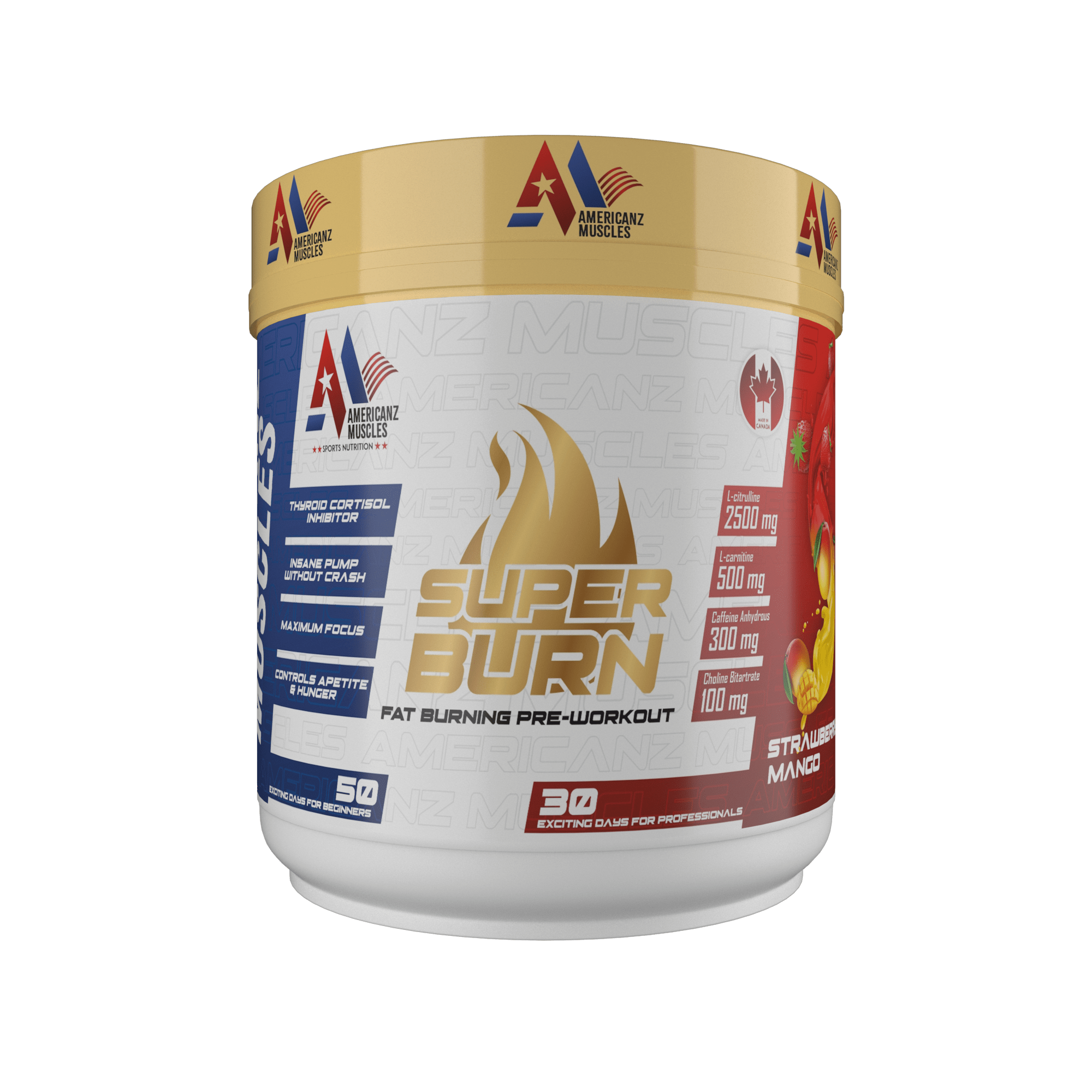 Super Burn Fat Burning Pre Workout