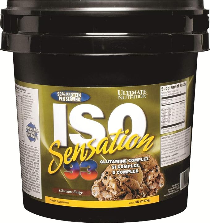 Ultimate Nutrition Iso Sensation Whey Protein - 5 lbs