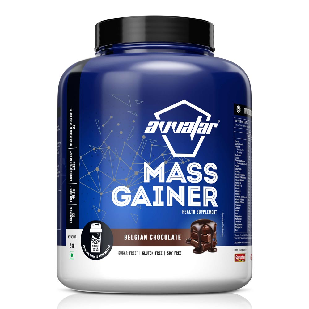 Avvatar Mass Gainer | Belgian Chocolate Flavour