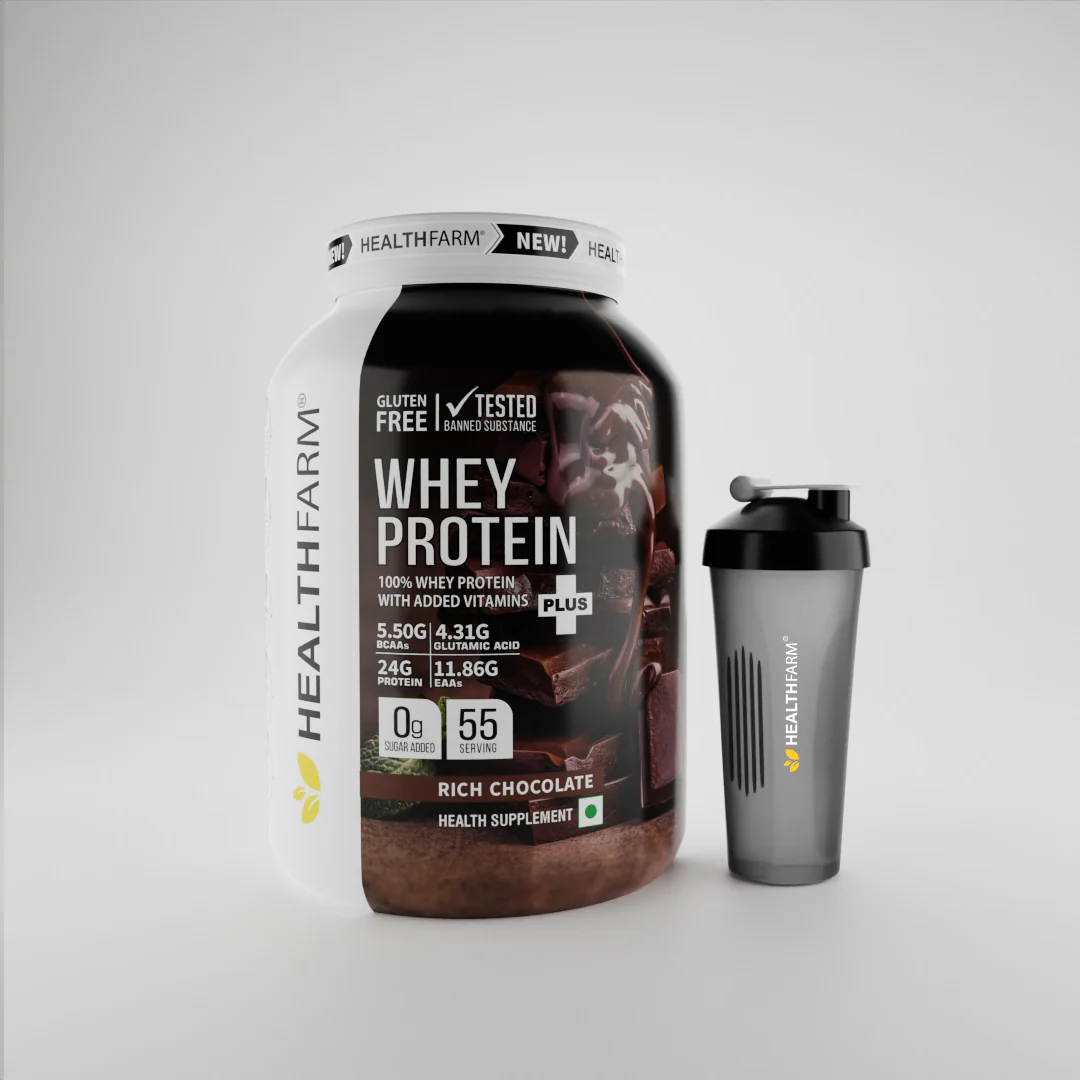 HealthFarm Whey Protein Plus with Added Vitamins