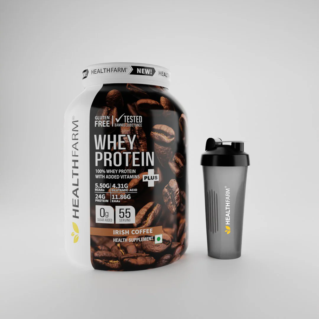 HealthFarm Whey Protein Plus with Added Vitamins
