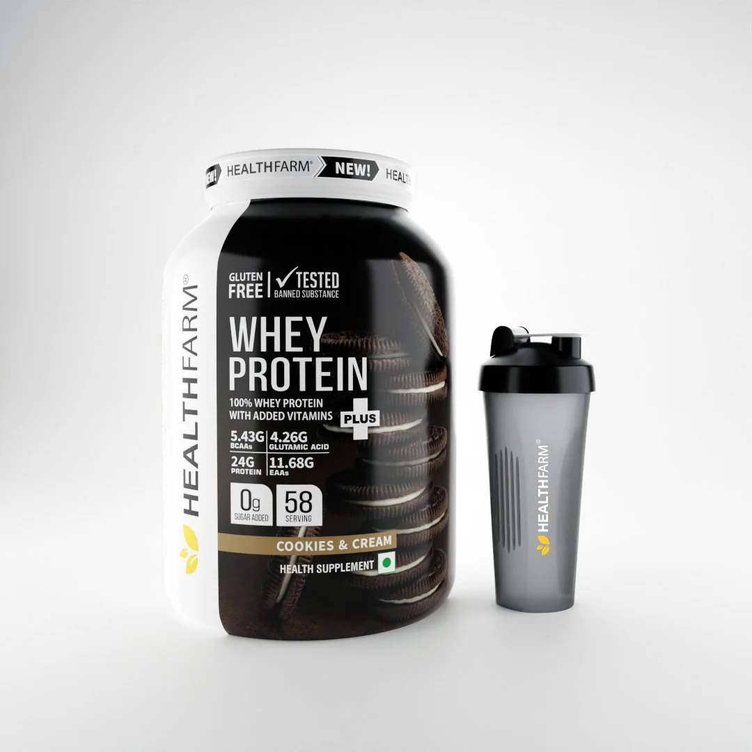 HealthFarm Whey Protein Plus with Added Vitamins