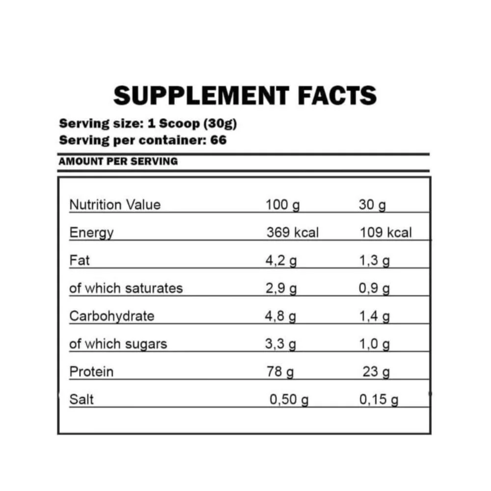 Kevin Levrone Levro Whey Supreme - 100% Whey Protein - 2 Kg (4.4 Lb)