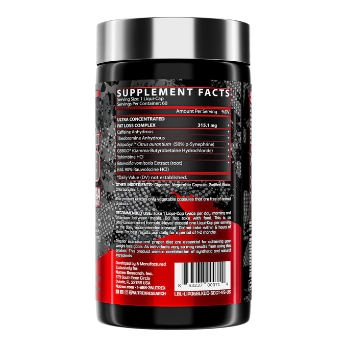 Nutrex Lipo 6 UC (60 Capsules)