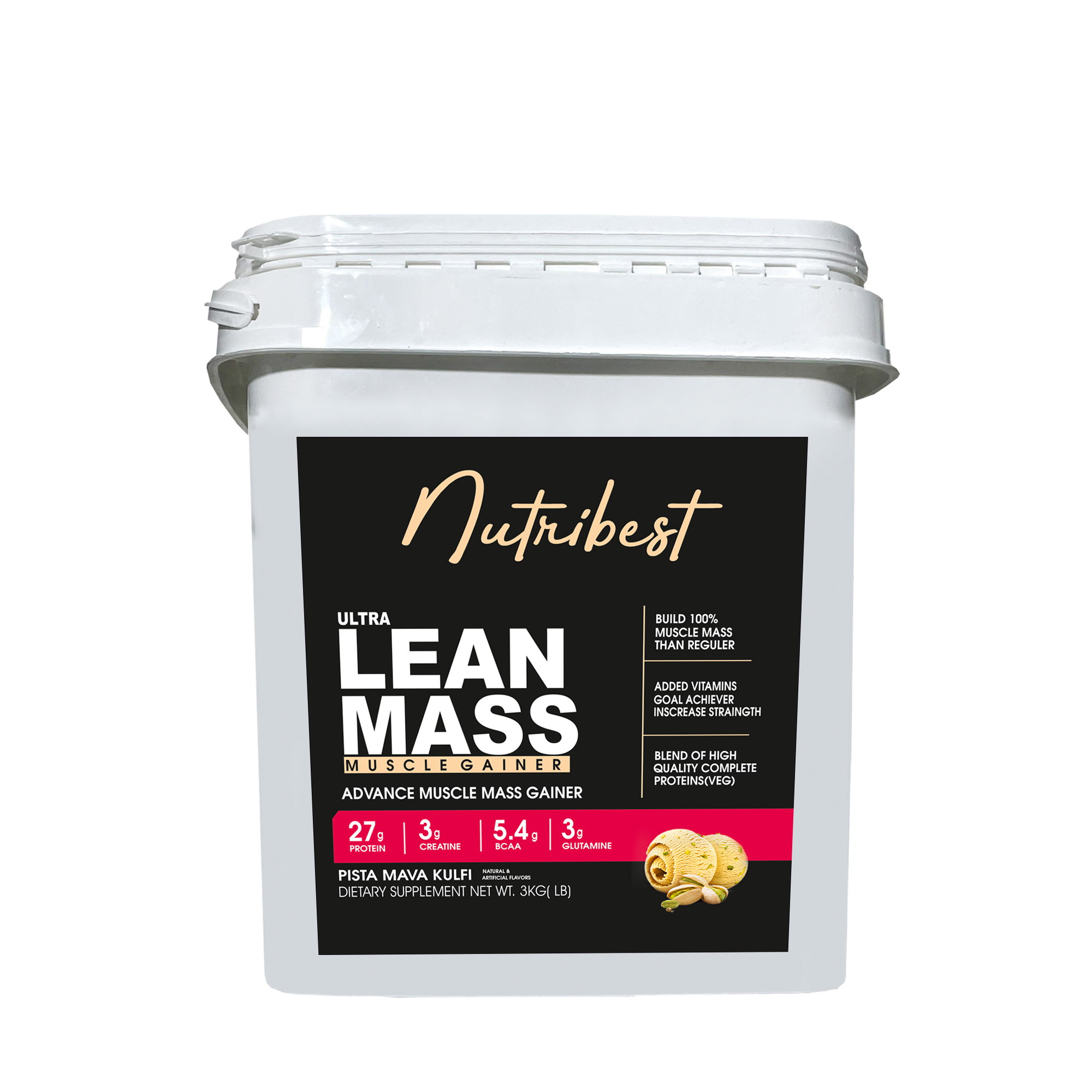 NUTRIBEST LEAN MASS GAINER 4.5 KG 