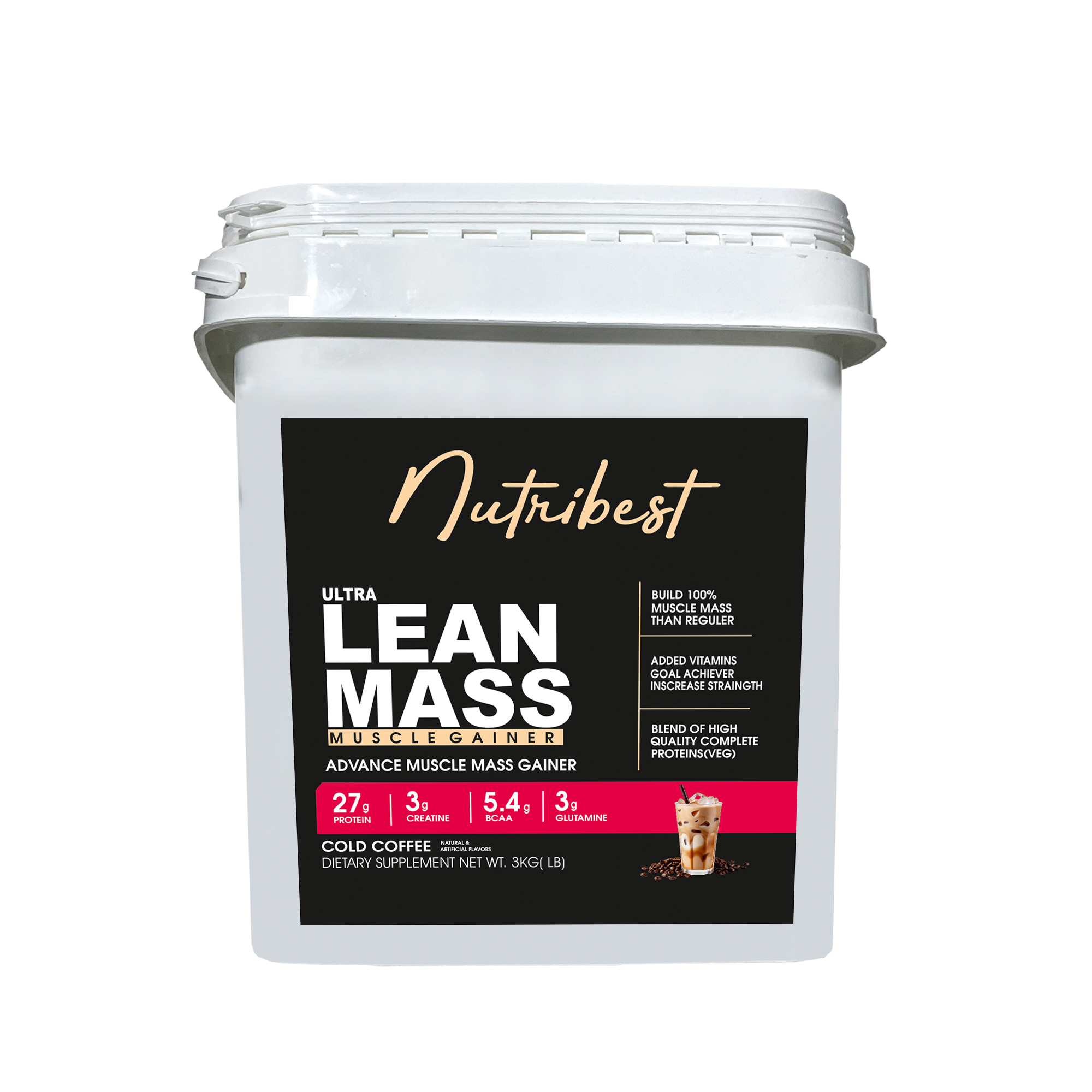 NUTRIBEST LEAN MASS GAINER 4.5 KG 