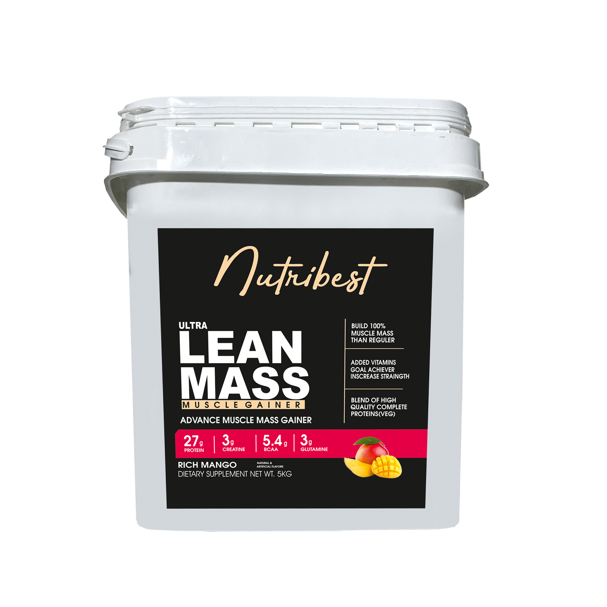NUTRIBEST LEAN MASS GAINER 4.5 KG 