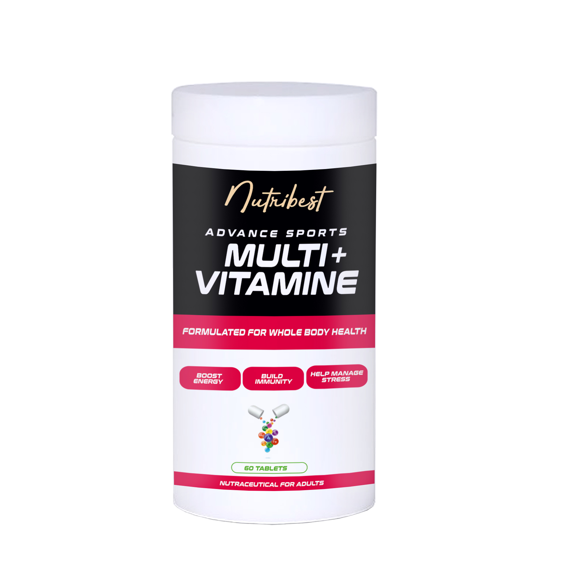NUTRIBEST MULTI+VITAMIN 60 TABLETS 