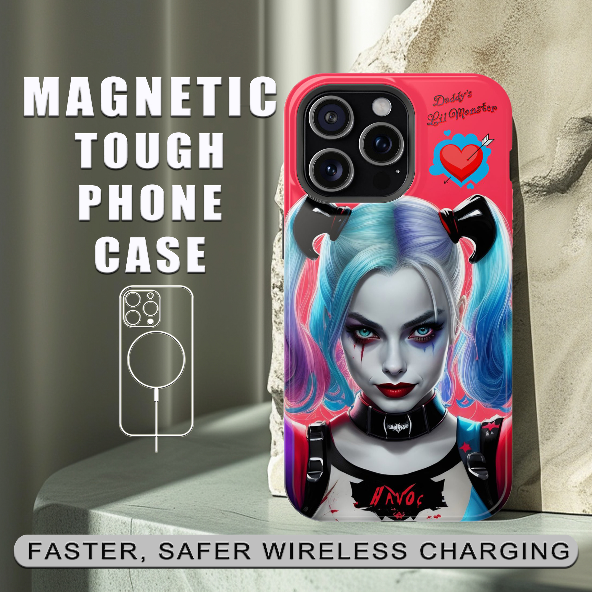 Magnetic Tough Phone Case