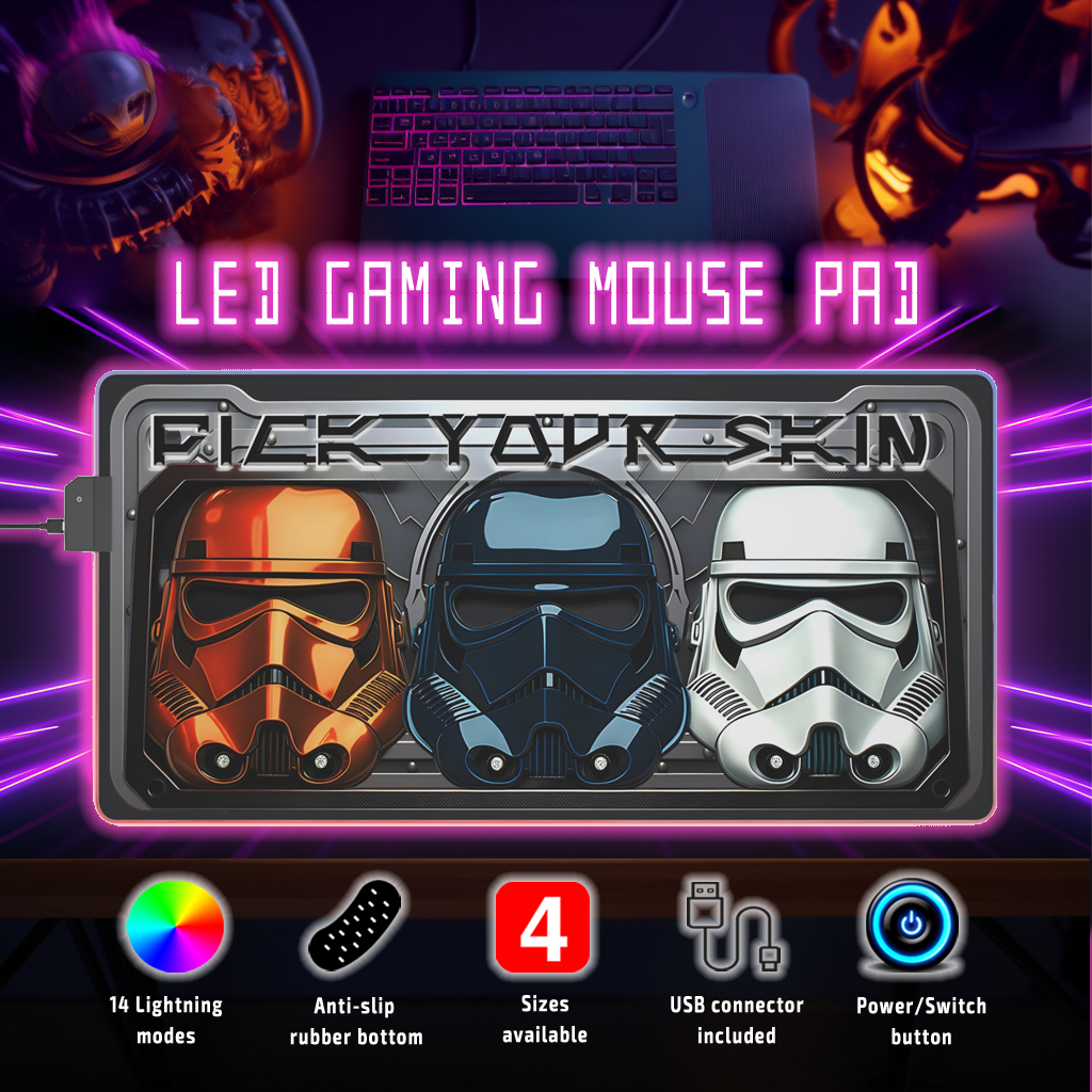 LED Gaming Mouse Pad