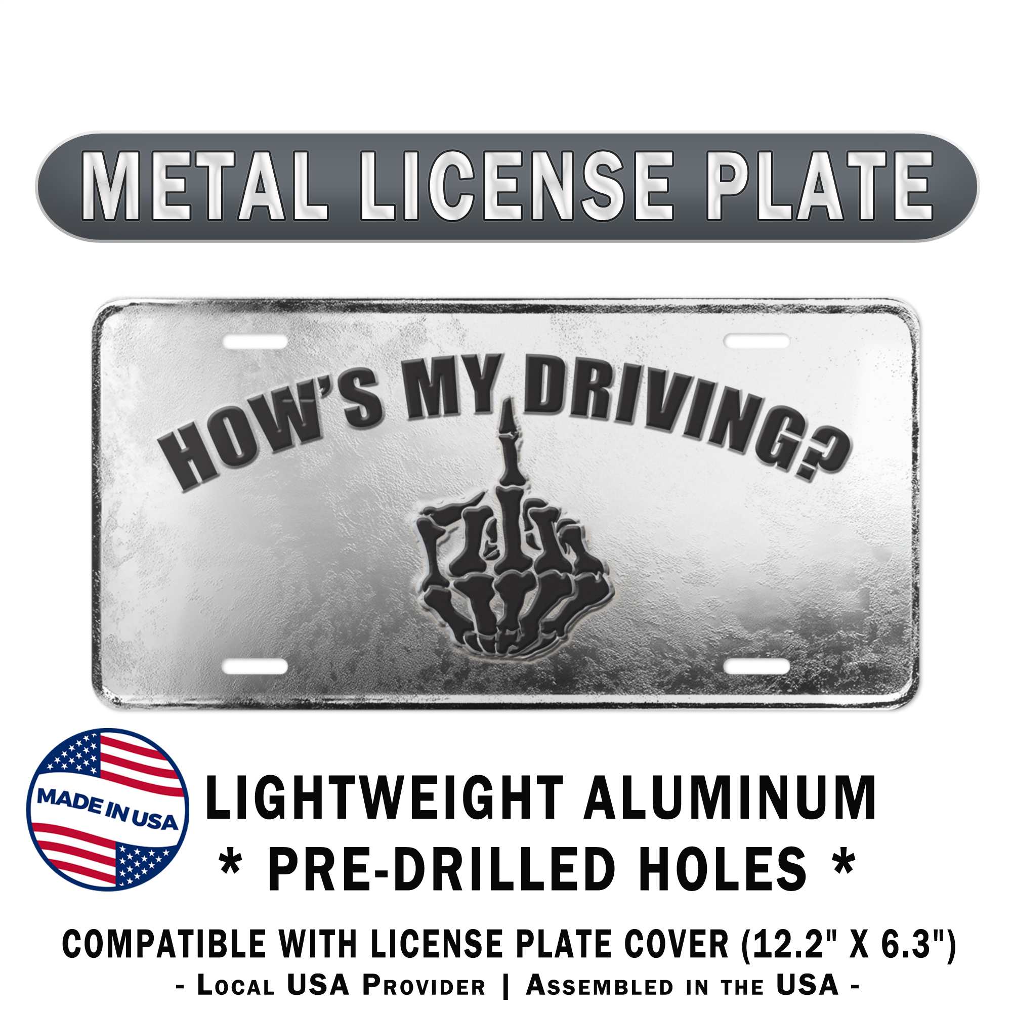 Metal License Plate