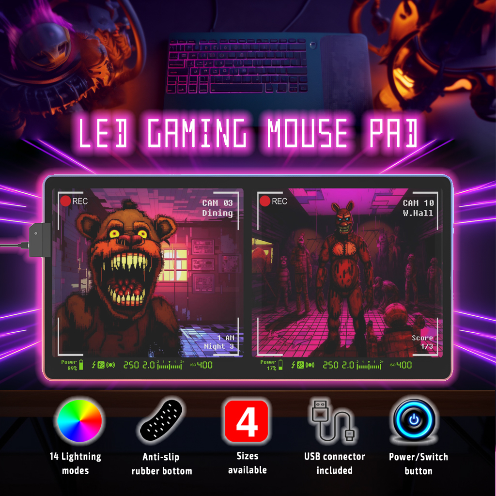 LED Gaming Mouse Pad