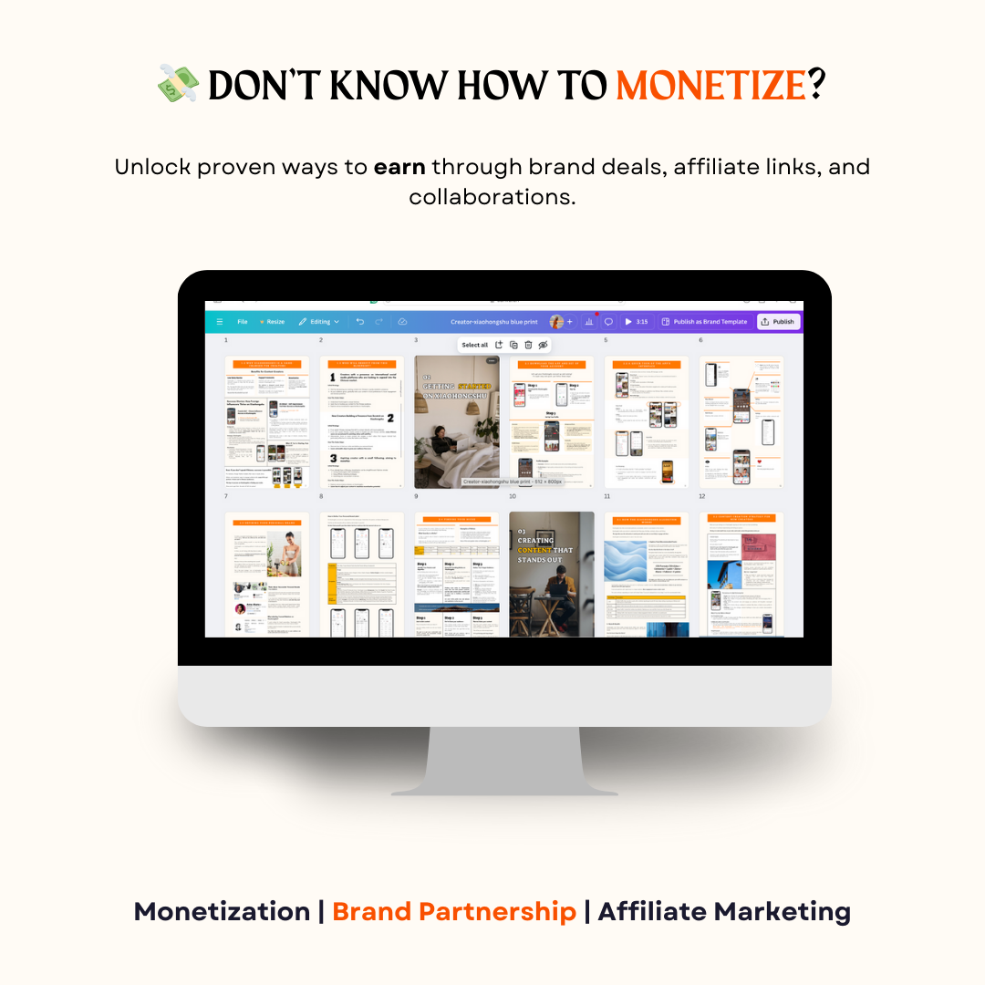 「Creator」RedNote Blueprint: From Zero to Monetization in 30 Days