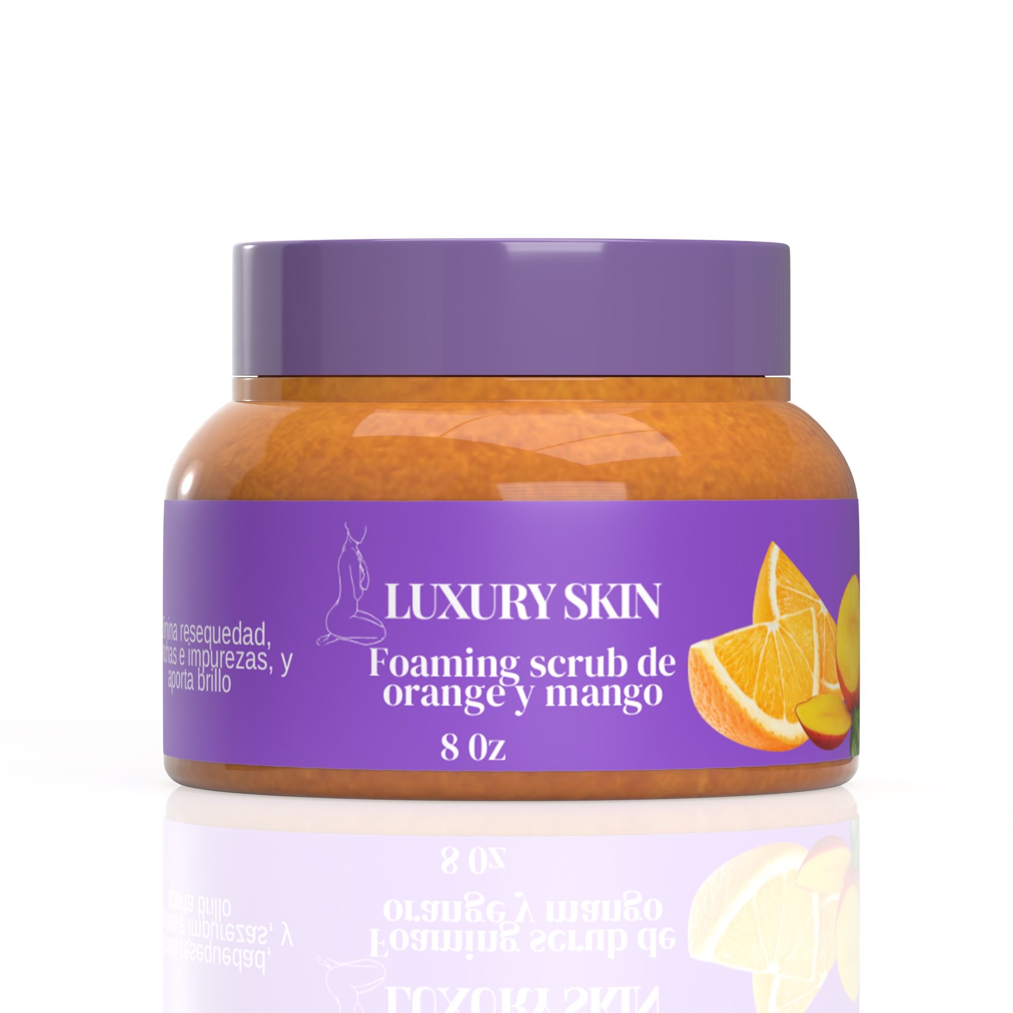 FOAMING SCRUB DE NARANJA Y MANGO