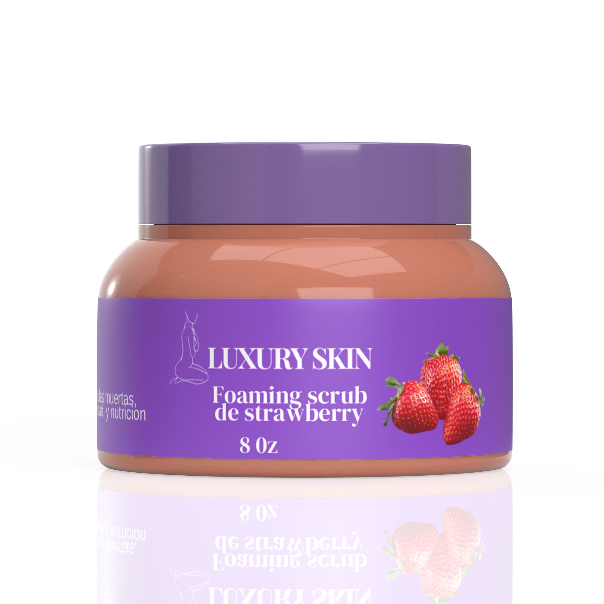 FOAMING SCRUB STRAWBERRY