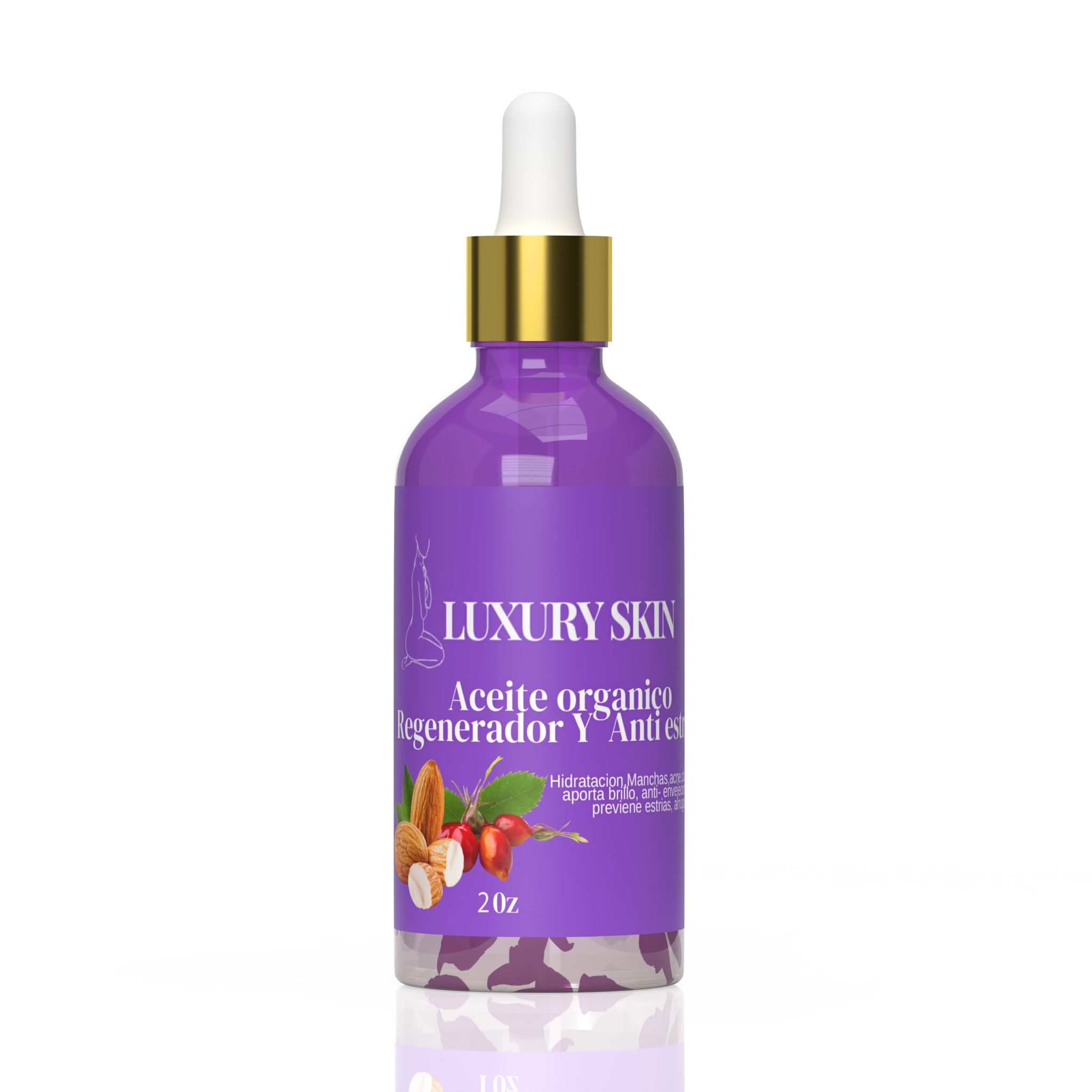 ACEITE ORGANICO REGENERADOR Y ANTI-ESTRIAS