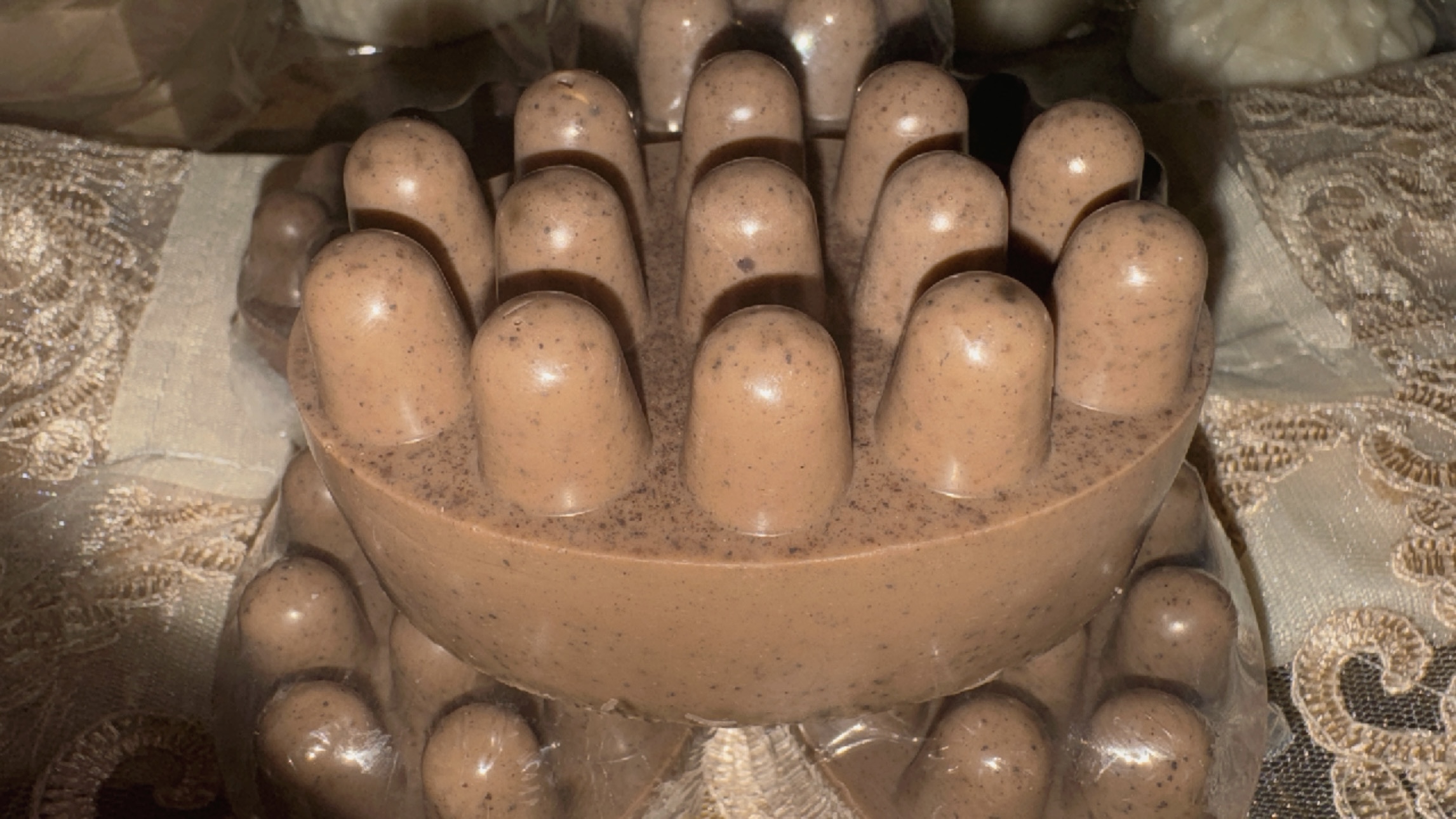(JABON DE CAFE) EXFOLIATING MASSAGE SOAP