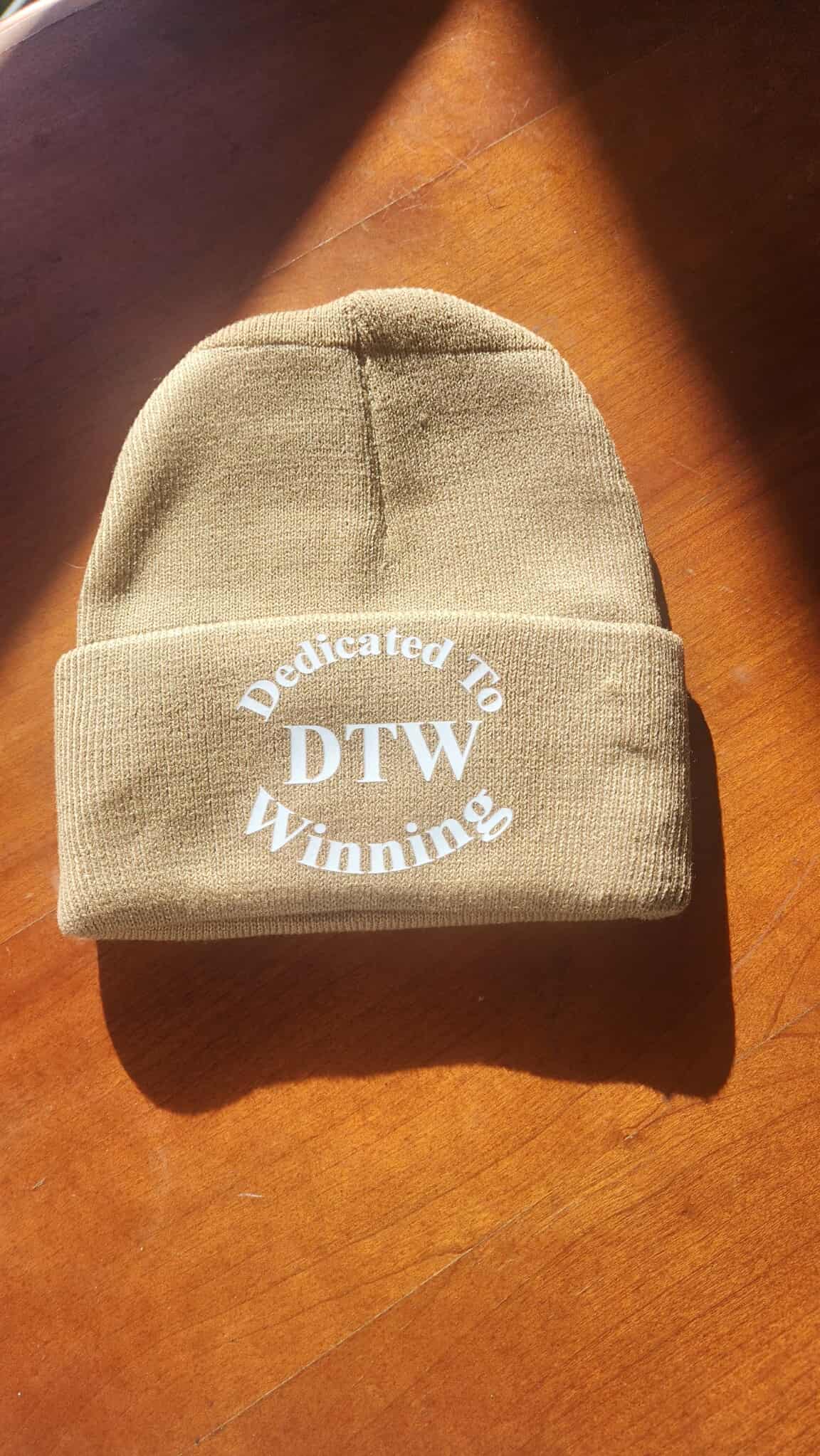 DTW cream Beanie