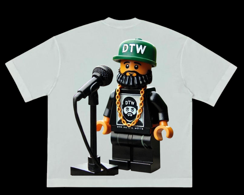 DTW Rapper Lego Printed T-Shirt