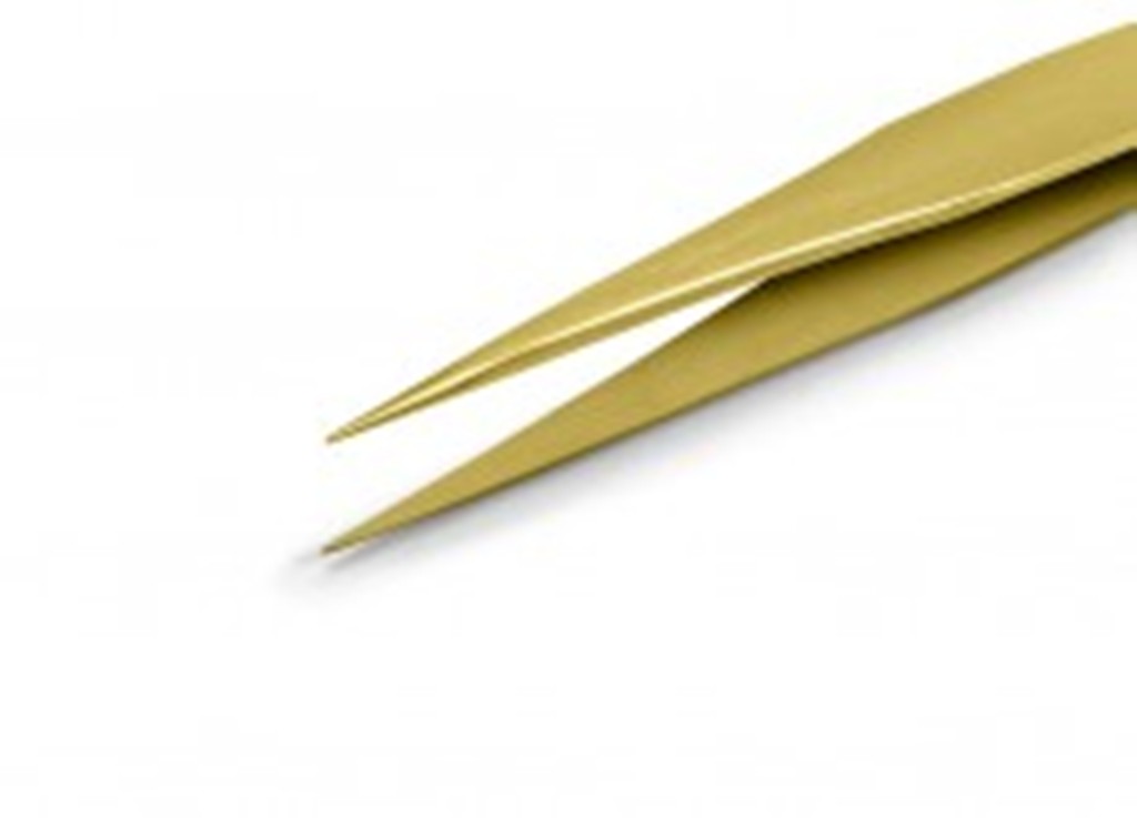 PARUU® AA Brass Tweezer Anti Magnetic for Jewelers, watch & clock repair