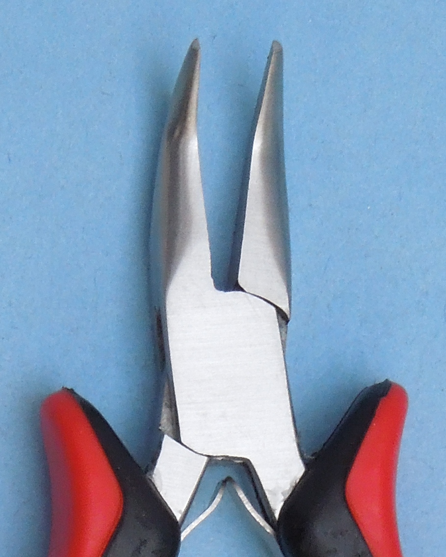 Paruu Bent Nose Plier 130mm for Bead and Wire work PR103