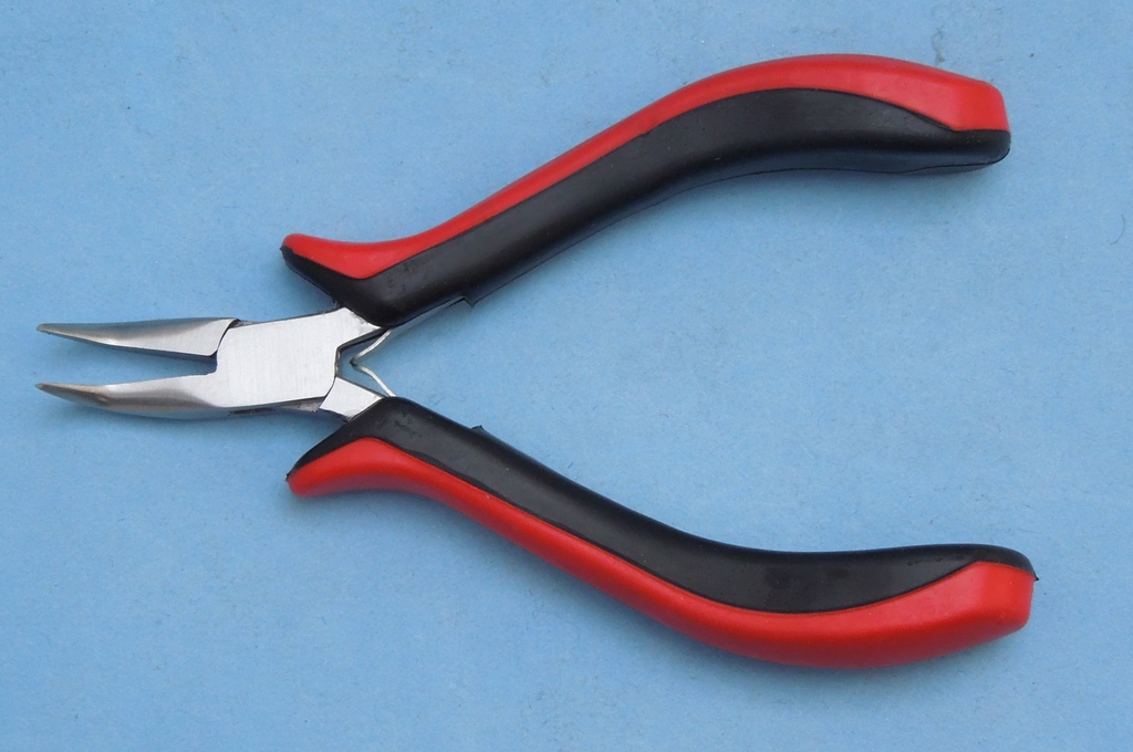 Paruu Bent Nose Plier 130mm for Bead and Wire work PR103