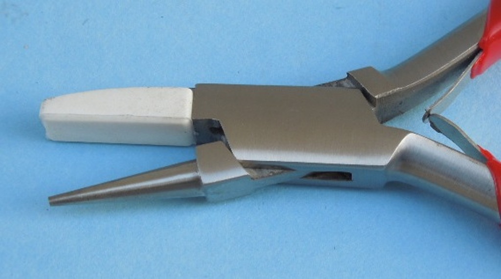 Paruu Round Flat nose Plier with Nylon Tips 130mm for Bead and Wire work PR110C