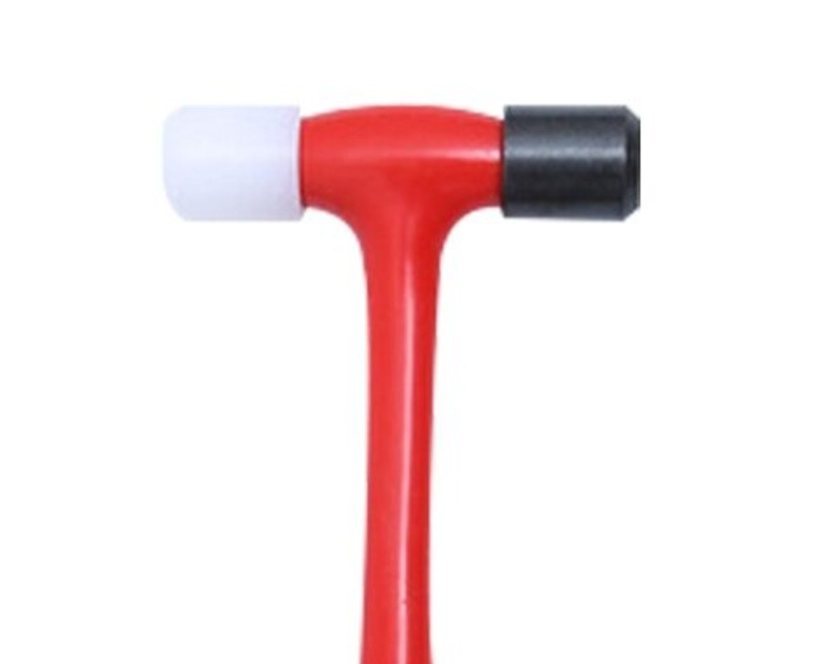 PARUU® Watchmaker Jeweler Hammer Double Face Plastic Carbon Steel Heads PR189