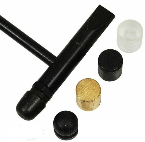 PARUU® Watchmaker Jeweler Hammer with 6 Inter Changeable Heads PR192