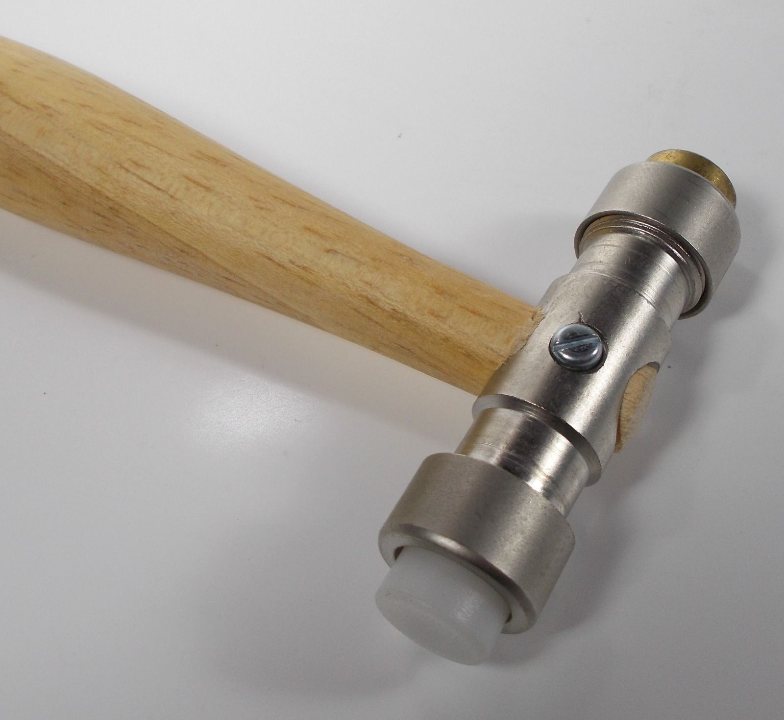 PARUU® Brass & Nylon head Interchangeable Hammer PR198