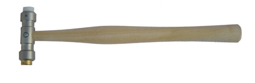 PARUU® Brass & Nylon head Interchangeable Hammer PR198